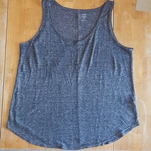 Relaxed Old Navy Tank (CHARCOAL GREY)